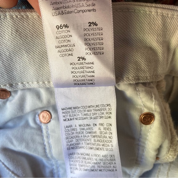 MOTHER High Waisted Looker Ankle ✨A Day in Paradise 🌺 - Picture 12 of 16